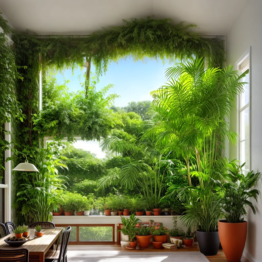 jardim interno variedade plantas ambientes