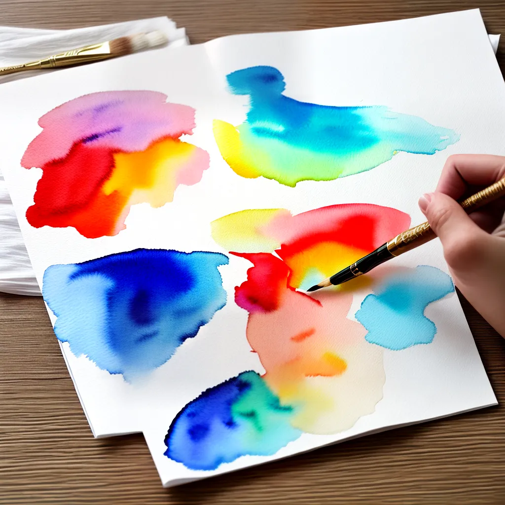 paleta aquarela pinceis aprendizado iniciantes
