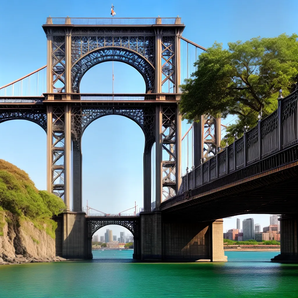 ponte majestosa cidade conexao comunidade