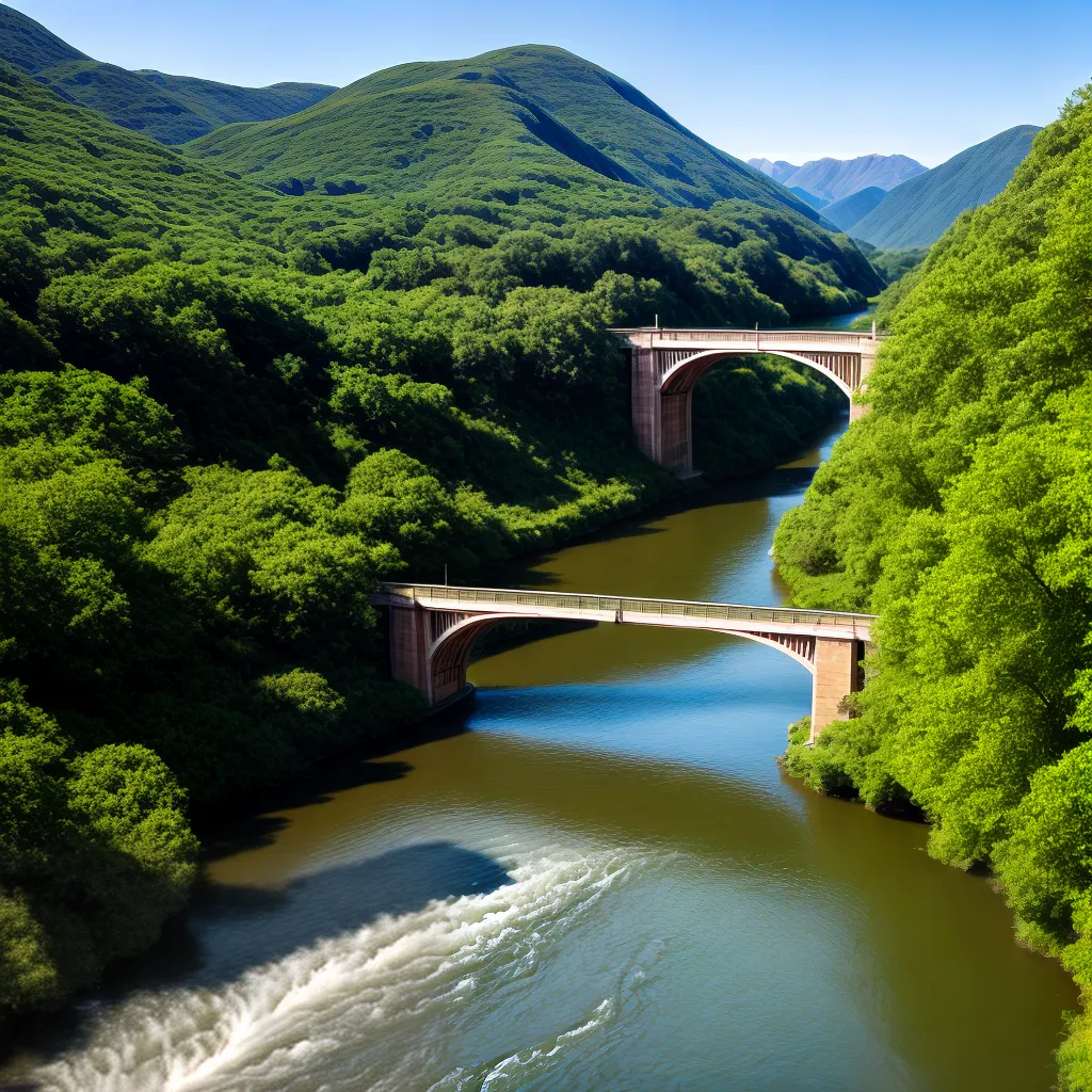 ponte majestosa rio conexao comunidade