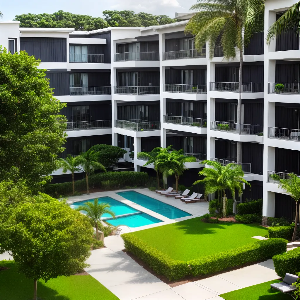 condominio moderno arquitetura verde 1 condominio moderno arquitetura verde 1