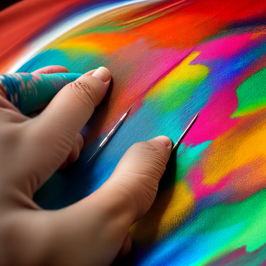 pintor seda artista cores precisao pintor seda artista cores precisao
