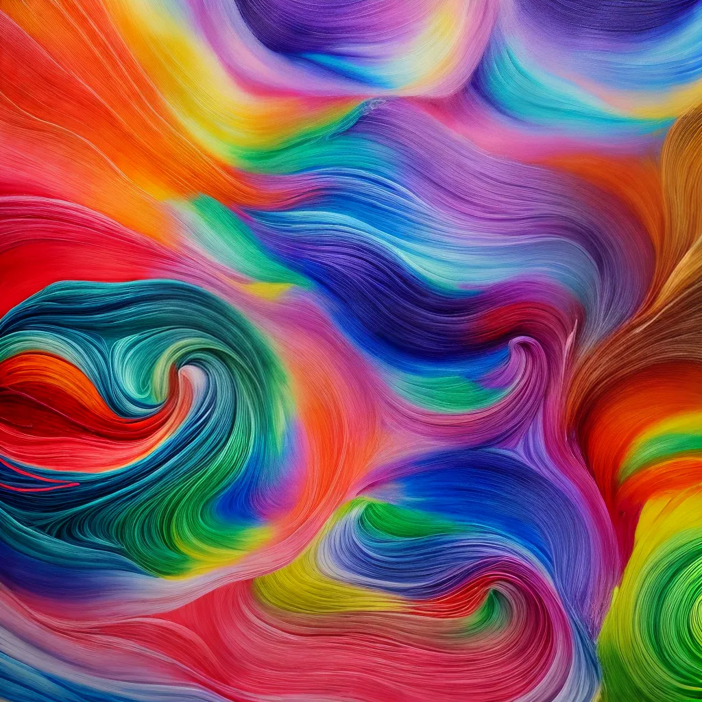 pintura seda artista colorida mestre