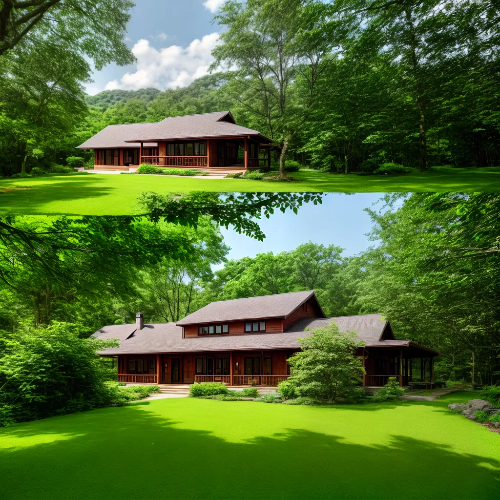 casa campo natureza flores