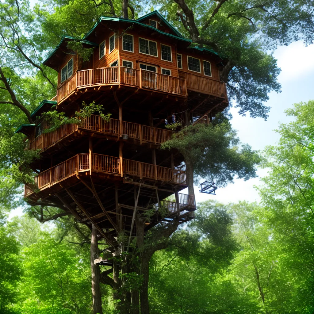 casa na arvore aventura infantil