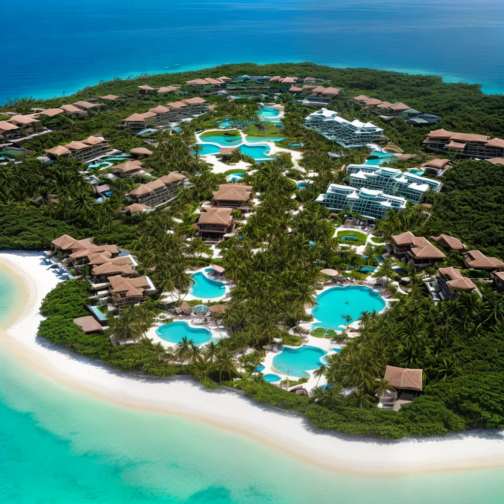 resort luxuoso ilha tropical piscina resort luxuoso ilha tropical piscina