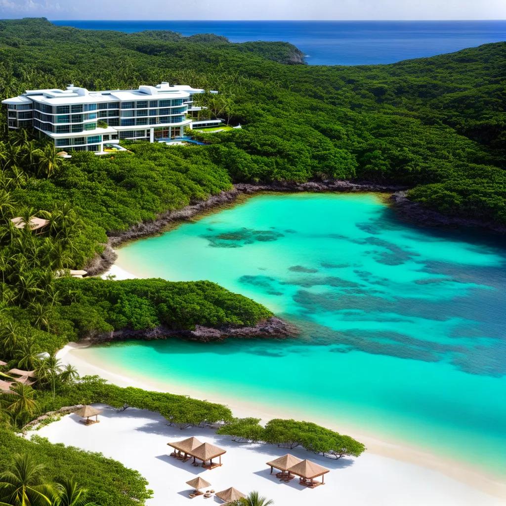 resort luxuoso natureza oceano turquesa resort luxuoso natureza oceano turquesa