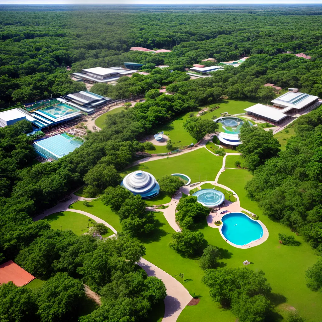 zoo moderno arquitetura natureza biodiversidade