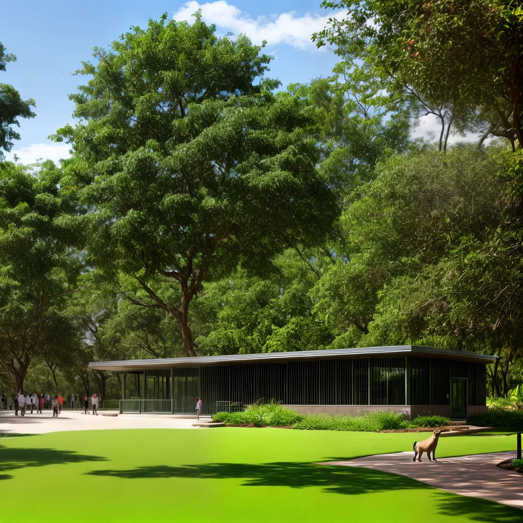 zoo moderno enclosures natureza educacao