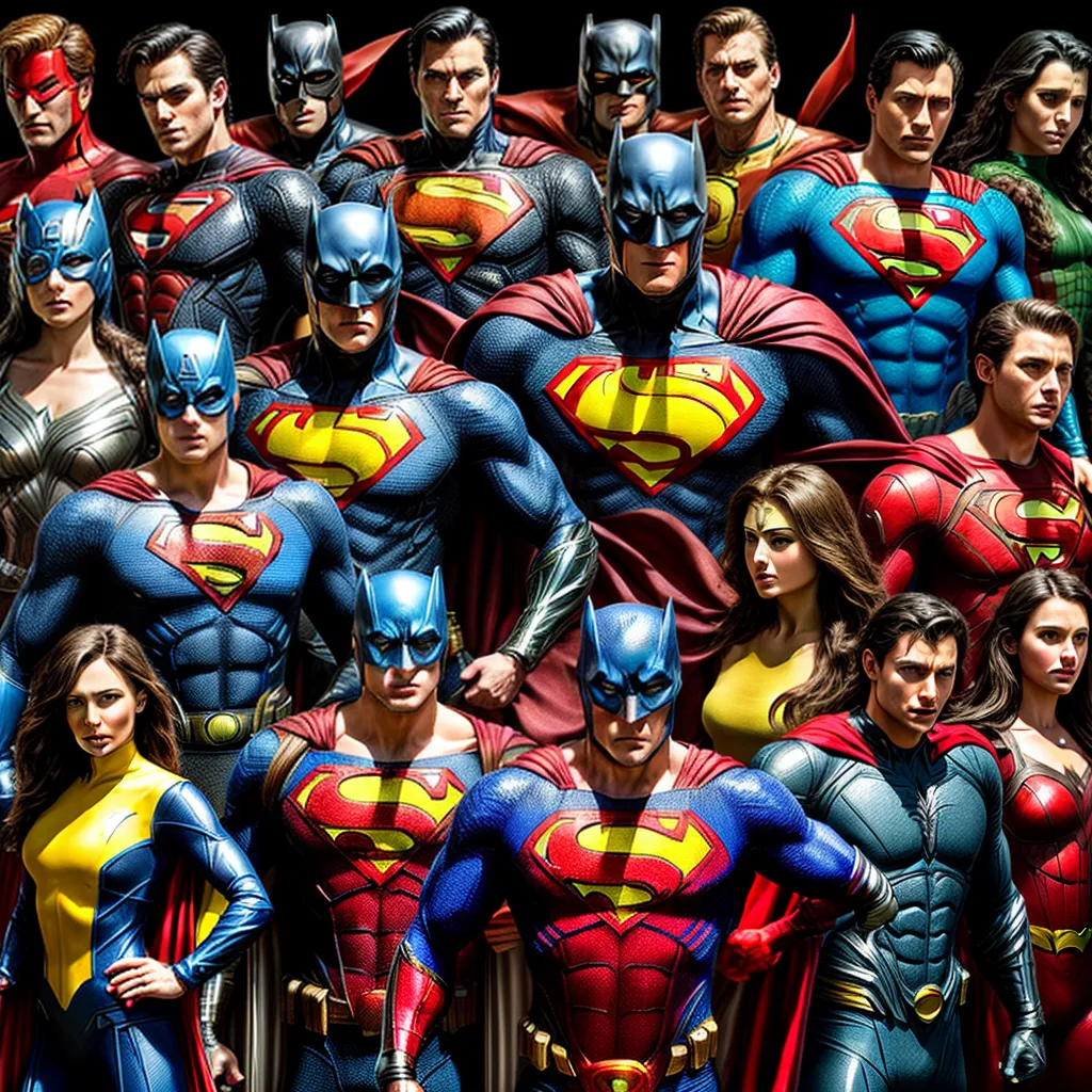 papel de parede super herois coloridos