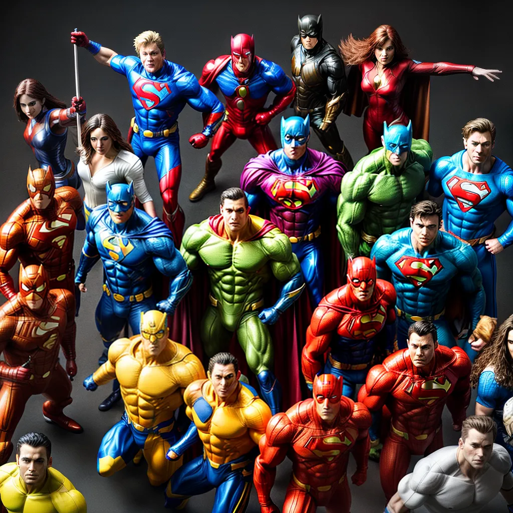 super herois poderosos papel de parede 1