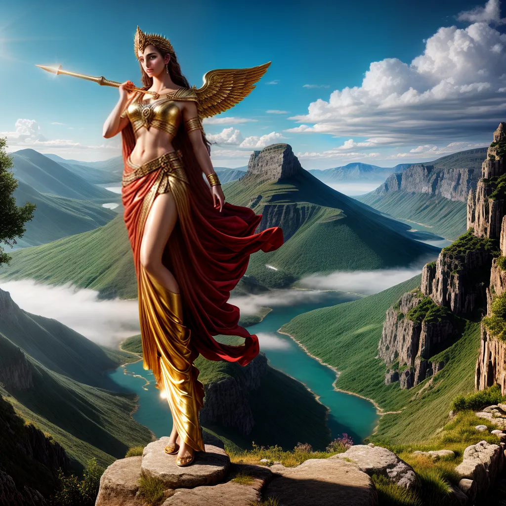 papel de parede deusa grega mitologica