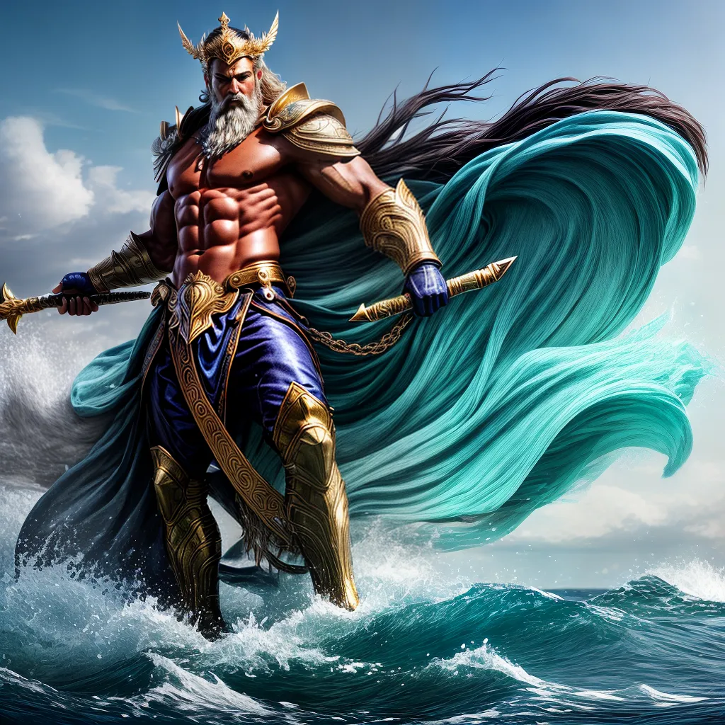 zeus poseidon batalha mitologia grega