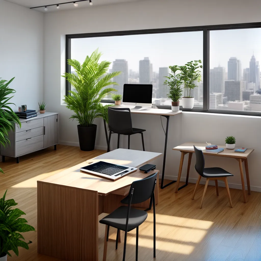 escritorio organizado luz natural produtivo escritorio organizado luz natural produtivo