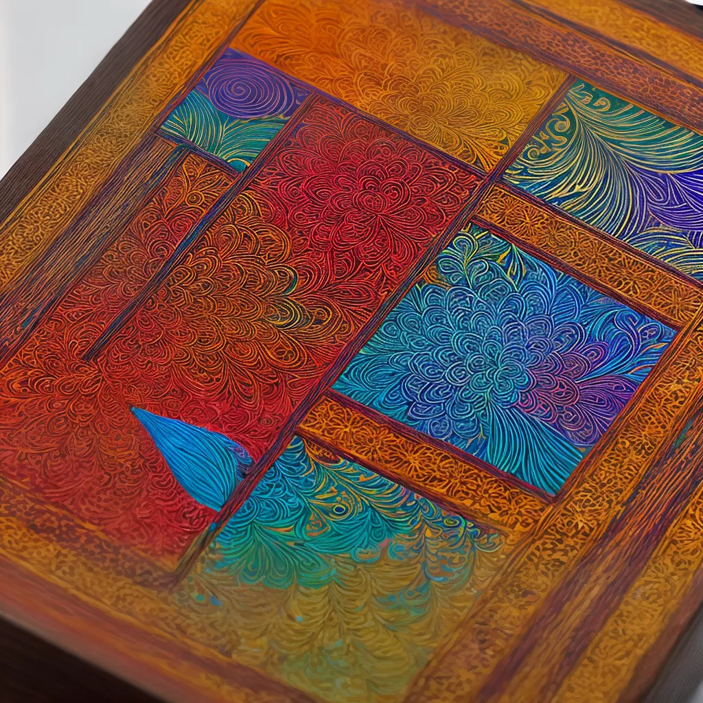 pintura batik colorida artista maos pintura batik colorida artista maos