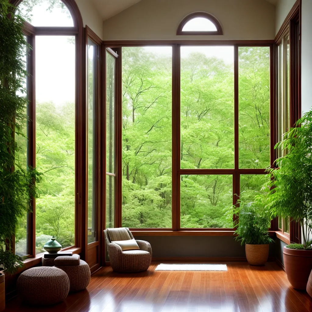 sala natureza jardim ambiente