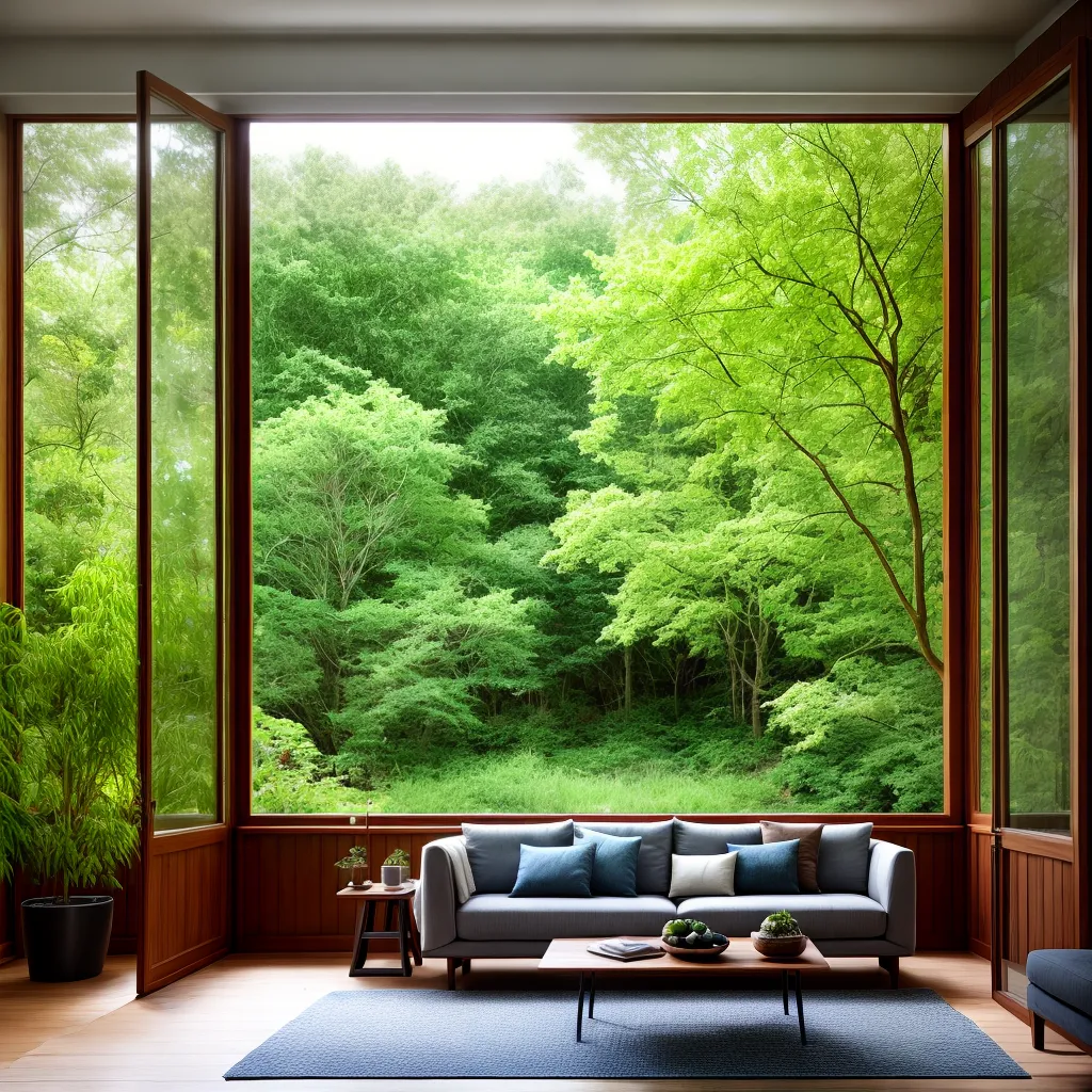 sala harmonia jardim natureza fengshui
