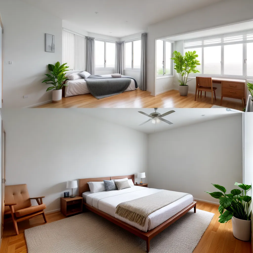 quarto sereno minimalista energia positiva 2