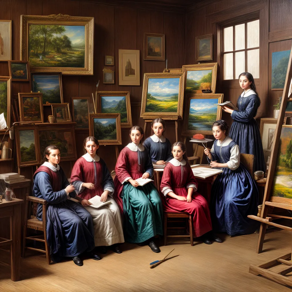 pintura artistas estudio realismo 1