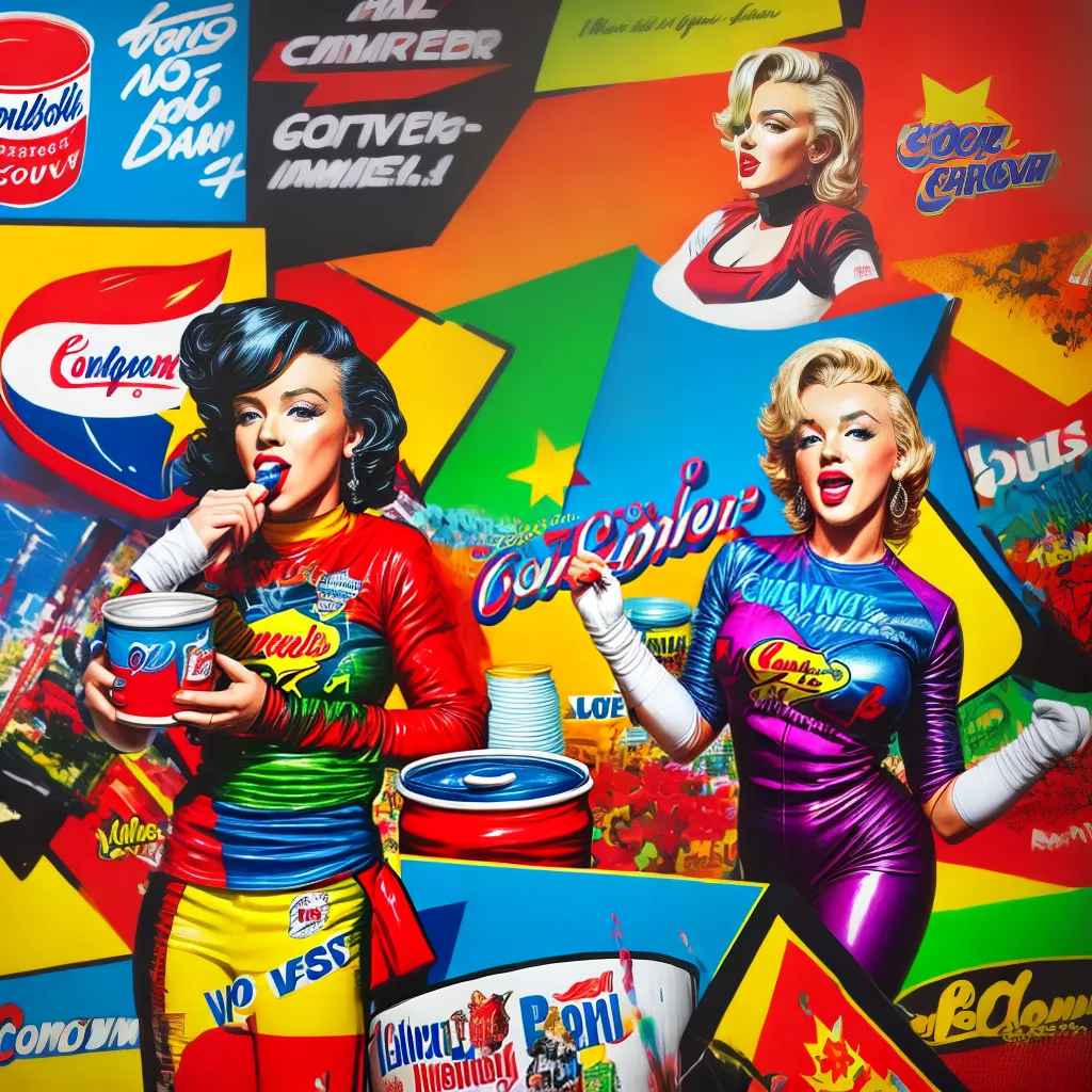 pop art bolhas simbolos vibrante