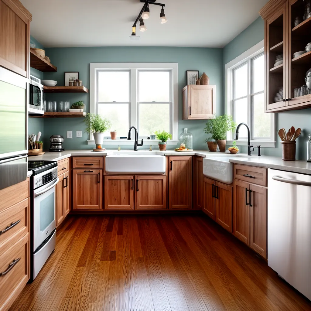 cozinha rustica decoracao vintage jardim