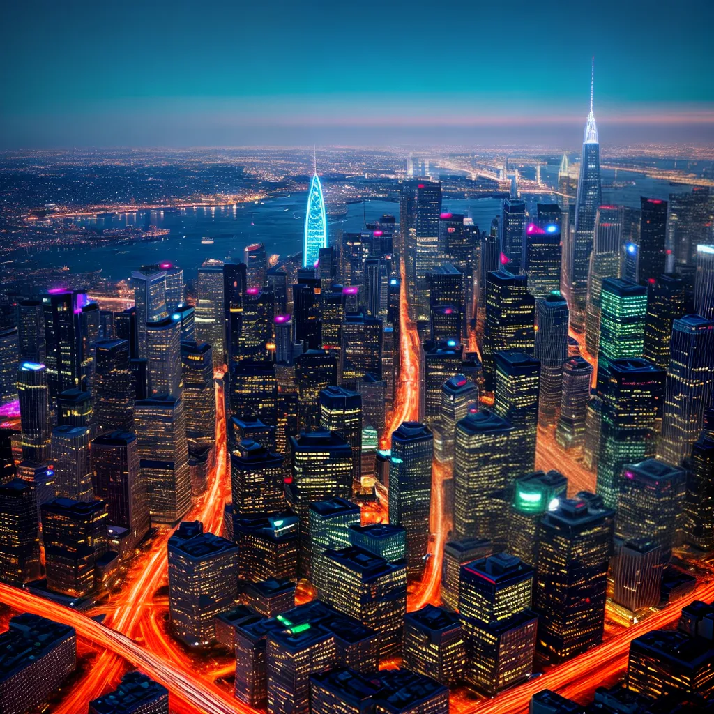 cidade futurista neon papel de parede 1 cidade futurista neon papel de parede 1