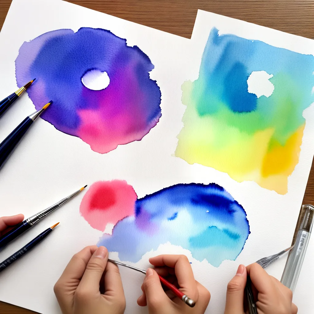 aquarela opaca diferenca transparente