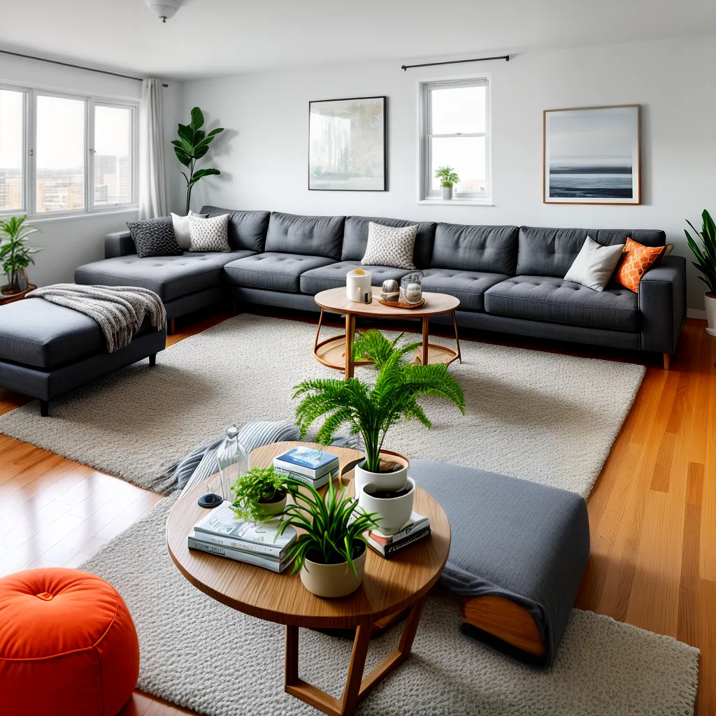 sala estar apartamento sofa plantas sala estar apartamento sofa plantas