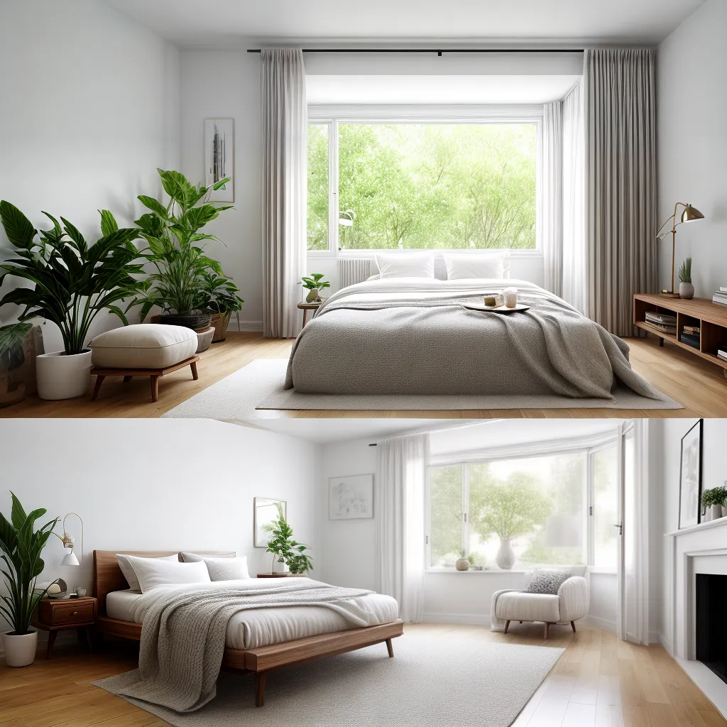 quarto hospedes feng shui sereno