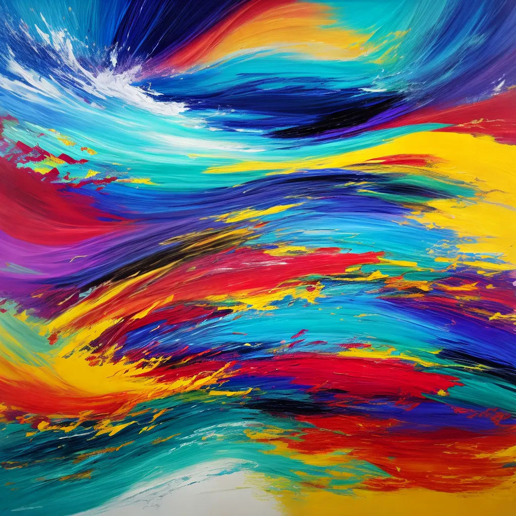 pintura abstrata cores energia liberdade pintura abstrata cores energia liberdade