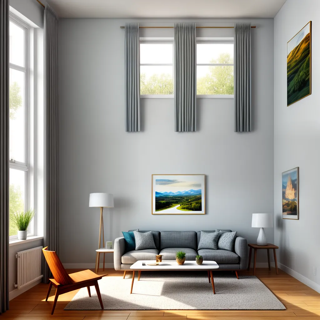 sala arejada janela paisagem pintura sala arejada janela paisagem pintura