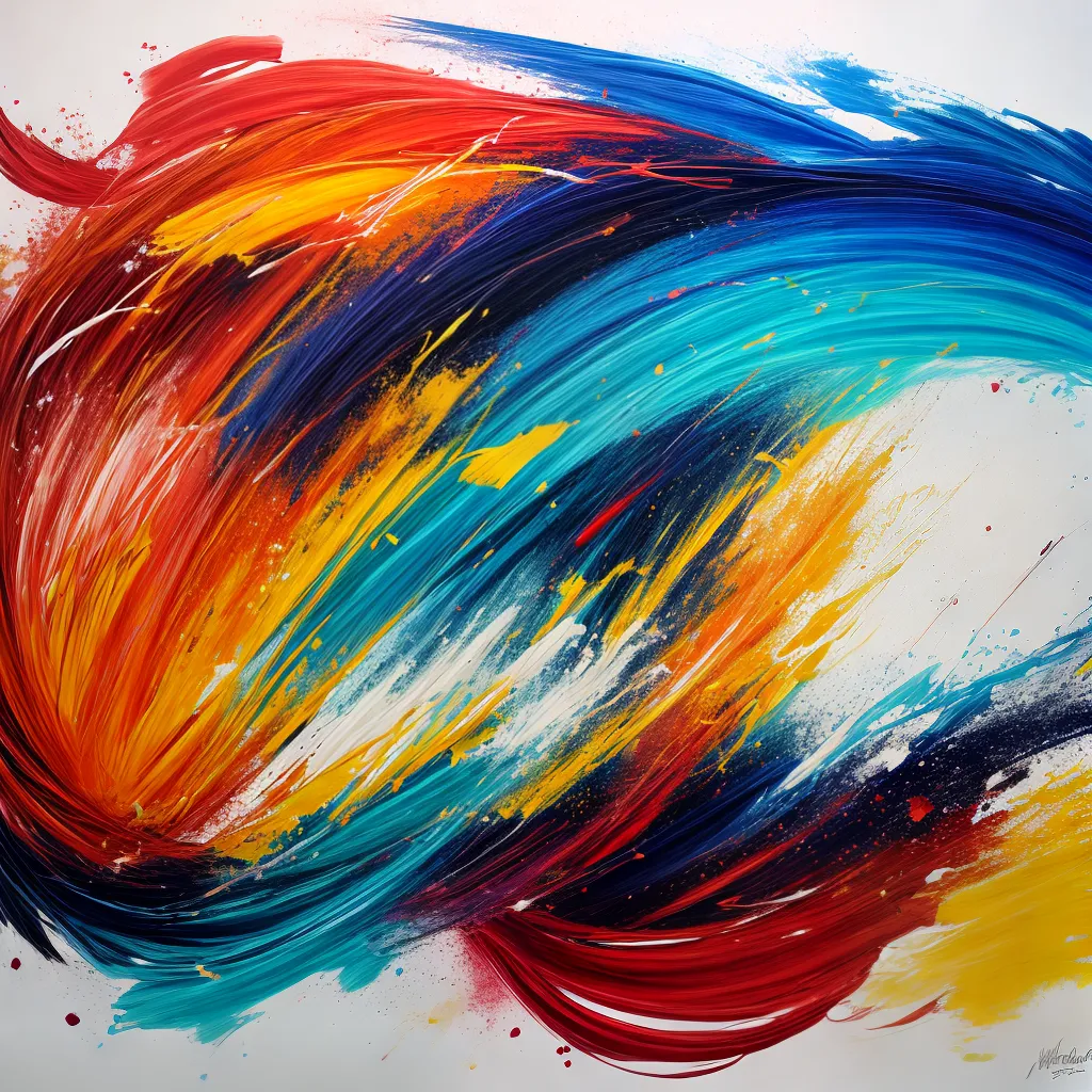 pintura abstrata movimento cores pintura abstrata movimento cores