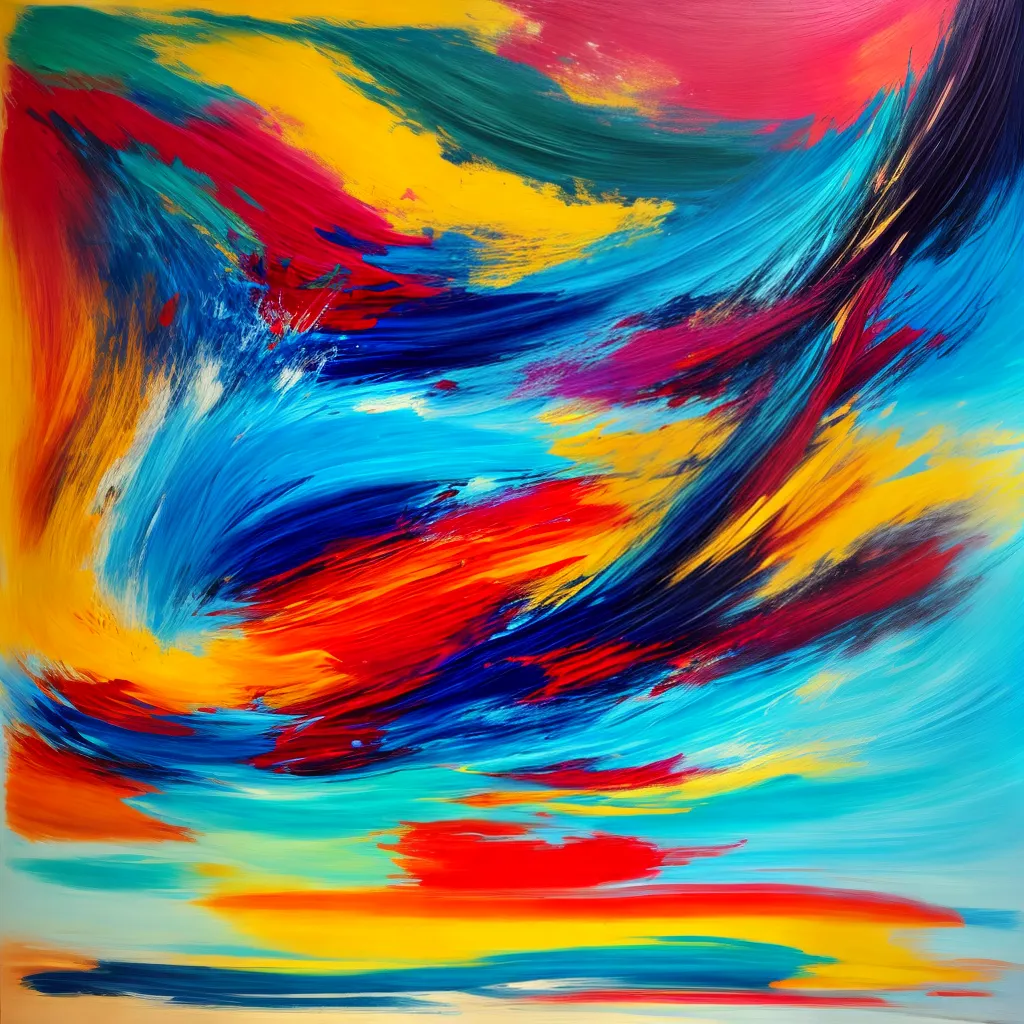 pintura abstrata cores energia 4 pintura abstrata cores energia 4