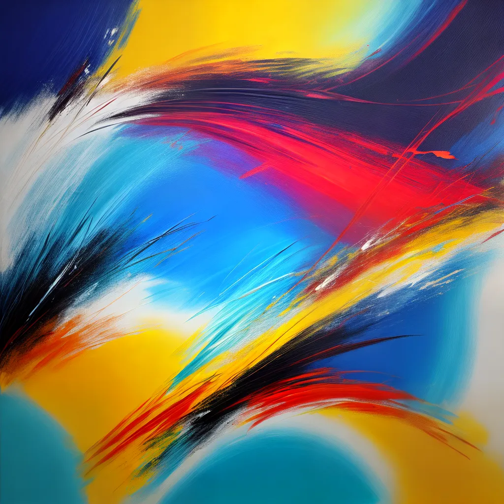 pintura abstrata cores vibrantes 5 pintura abstrata cores vibrantes 5