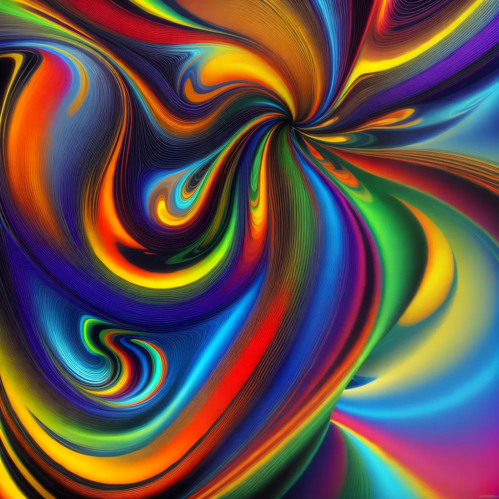 arte ilusao optica geometrica vibrante 1