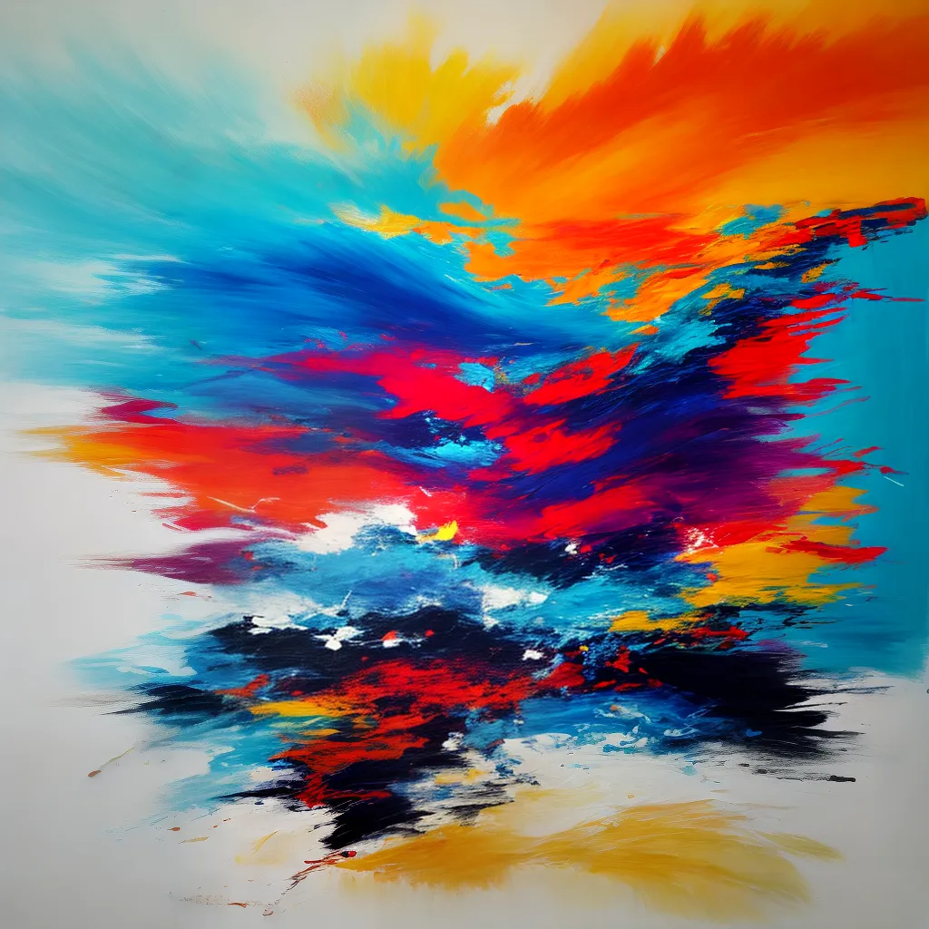 pintura abstrata energia intensa 1 pintura abstrata energia intensa 1