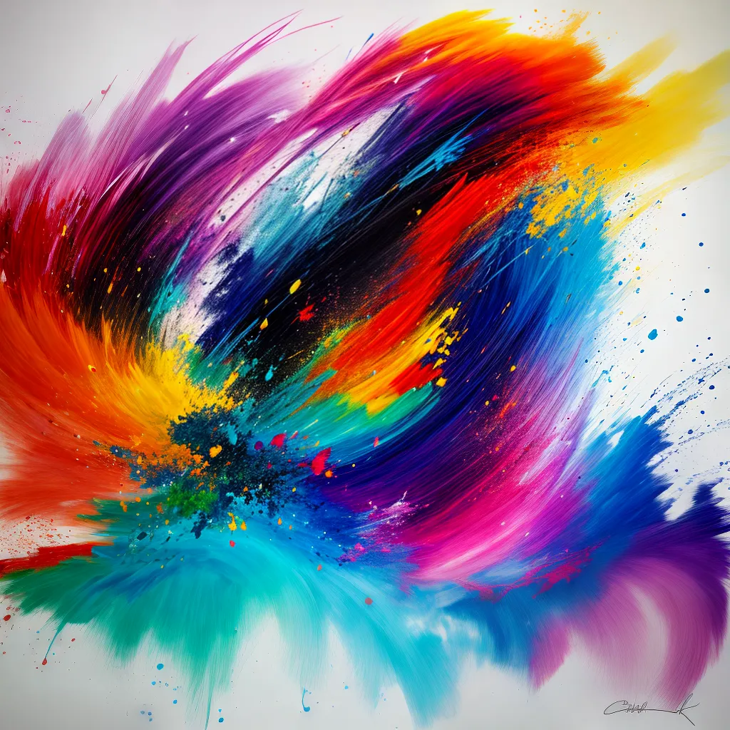 pintura abstrata intensa liberdade pintura abstrata intensa liberdade