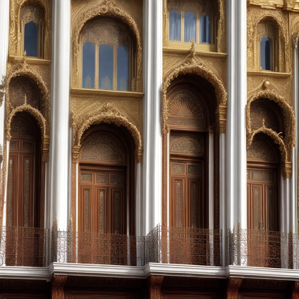 edificio art nouveau fachada ornamentada edificio art nouveau fachada ornamentada