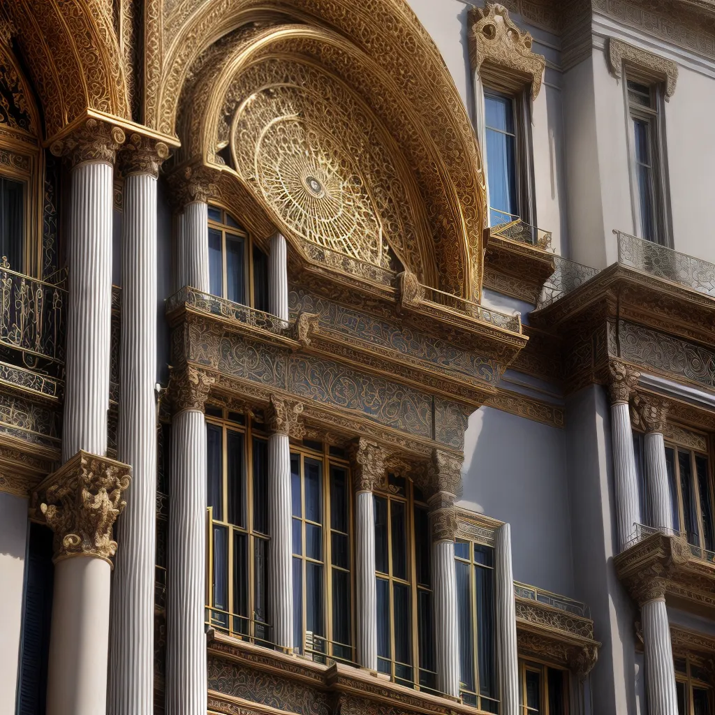 edificio art nouveau fachada ornamentada 1 edificio art nouveau fachada ornamentada 1