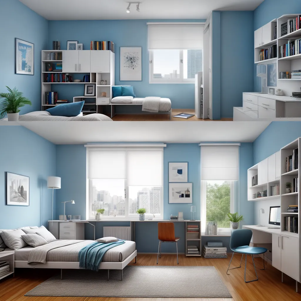 quarto adolescente moderno estudo colorido quarto adolescente moderno estudo colorido