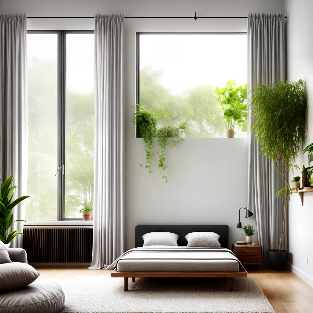 quarto sereno tons terrosos natureza