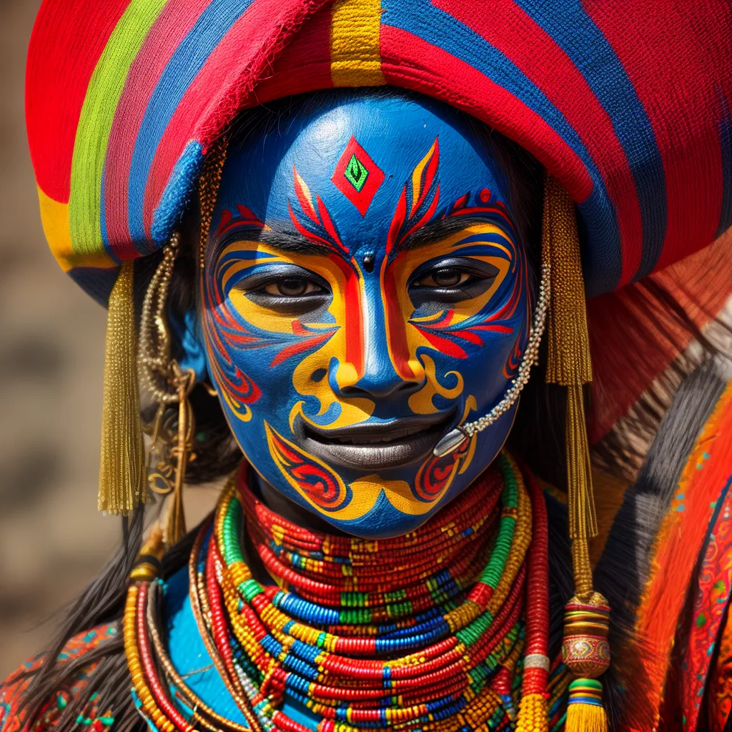 mascara tribal cores padrao mascara tribal cores padrao