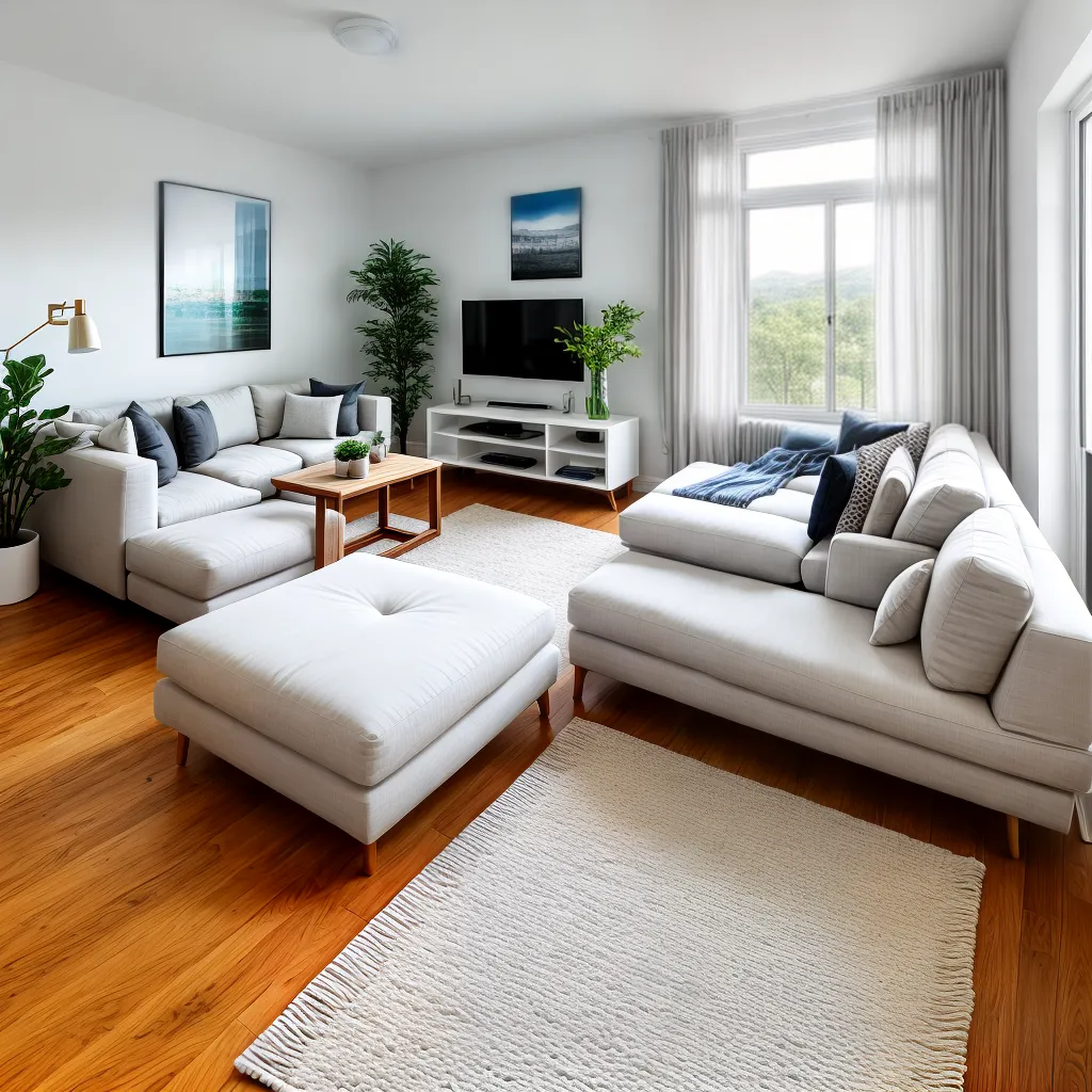 sala estar ampla sofa branco sala estar ampla sofa branco