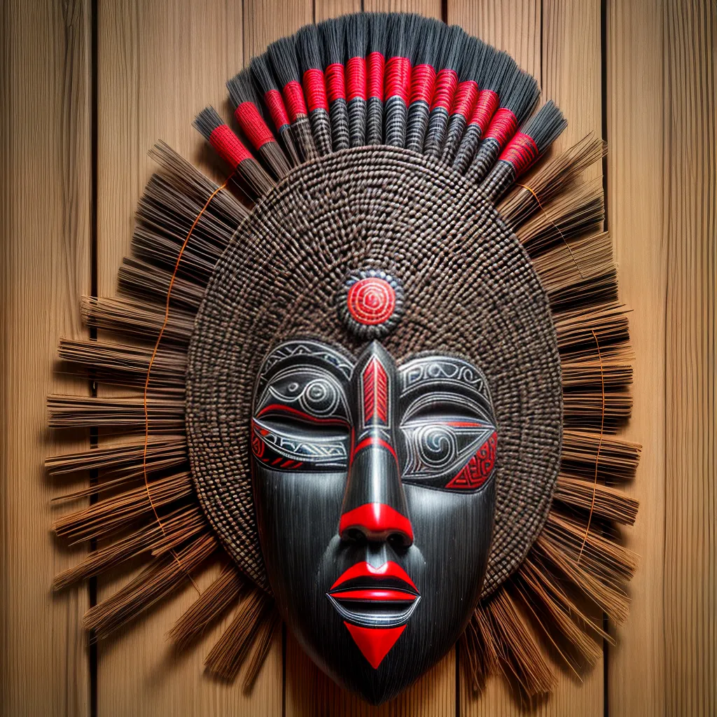 mascara tribal artesanato natureza mascara tribal artesanato natureza
