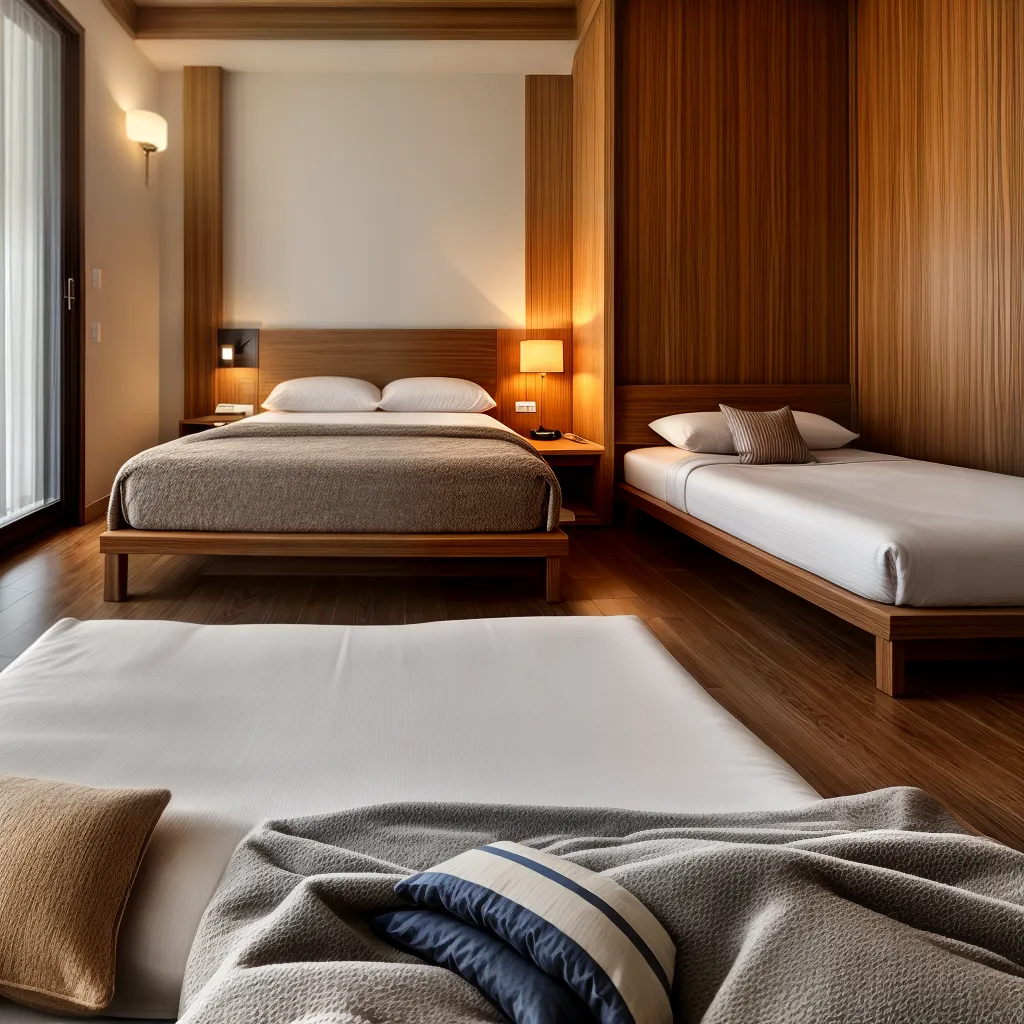 quarto hotel ambiente sereno feng shui