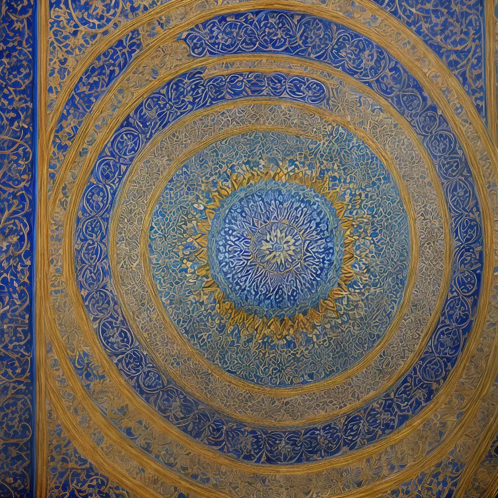 mosaico ceramico persa islamico 1
