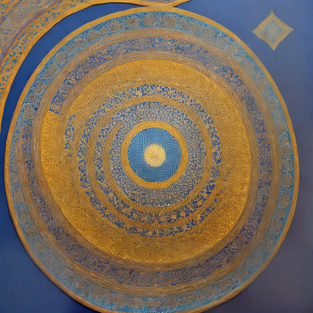 mosaico persa arte islamica