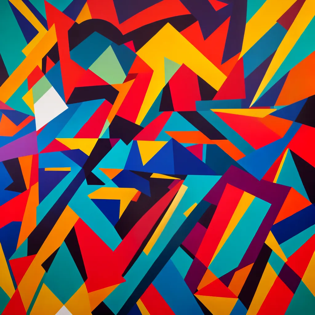 arte abstrata geometrica cores constructivismo