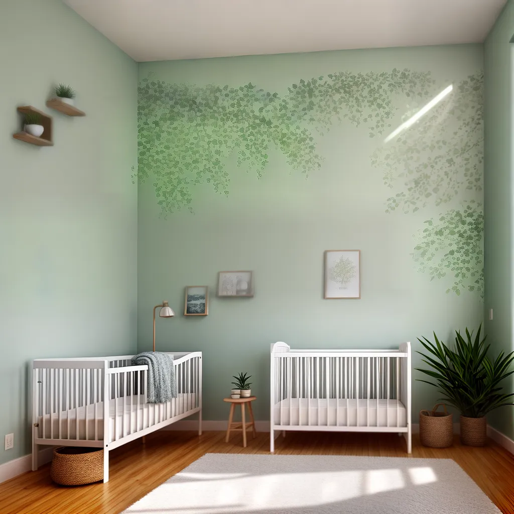quarto bebe pastel natureza mural quarto bebe pastel natureza mural