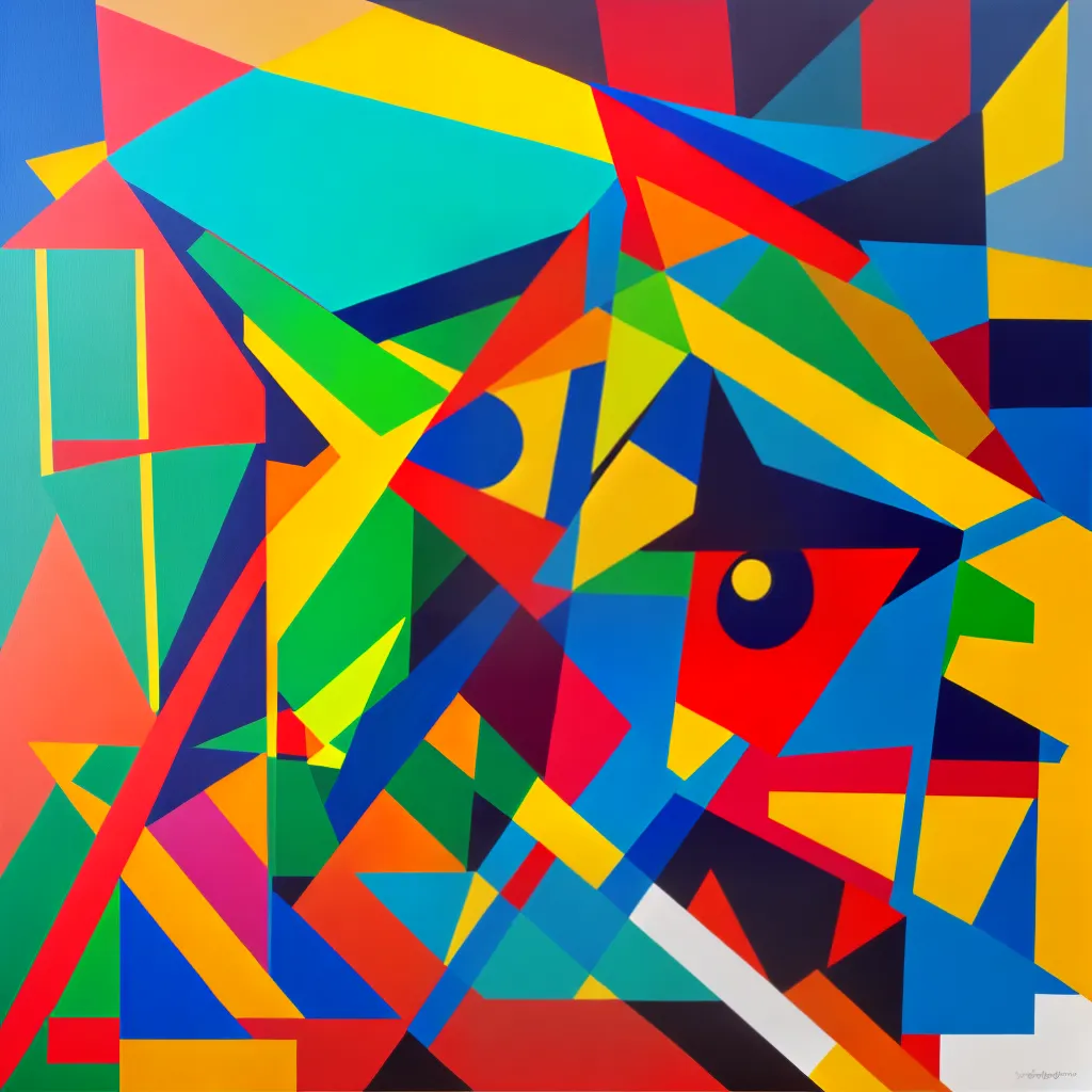 pintura constructivista formas geometricas